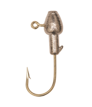 Eagle Claw Panfish Dart Head Jig, Gold Hook &amp; Unpainted, 1/16 Oz., 10 Count - £3.91 GBP