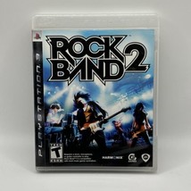 Complete In Case Rock Band 2 (PS3 PlayStation 3, 2008) ROCKBAND 2 Game Disc  - £6.01 GBP