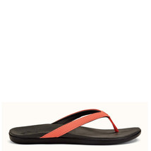 Olukai Ho&#39;opio Coral/Dk Shadow Women&#39;s Flip Flop  Beach Sandals Size 7 - £37.55 GBP