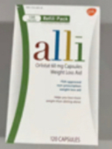 Alli diet pills refill pack, 120 Capsules, Exp 12/2025 - $99.75