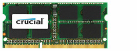 Crucial CT25664AC800 2GB DDR2 800Mhz PC2-6400 200-pin Sodimm Notebook Memory New - £22.55 GBP