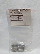 Figures Armour Artillery World War II Line TUR35 Metal Vehicle Miniature - $15.84