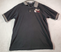 Dale Earnhardt Jr. Shirt Mens Medium Black Budweiser NASCAR Chase Authentics - £15.55 GBP