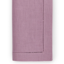 Sferra Festival Bayberry Pure Linen Dinner Napkins Hemstitched 20x20 SET... - $54.35