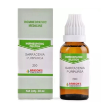 Pack of 2 - Bakson Sarracenia Purpurea 200 CH (30ml) Homeopathic - £17.34 GBP