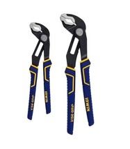 Tongue Groove Pliers 2 Pack Non Slip Grip Heavy Duty Hand Tools 10 inch Groove - £35.93 GBP