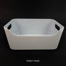 IKEA Variera White Box Container Gray Inside 9½&quot;×6¾&quot;   - $14.83