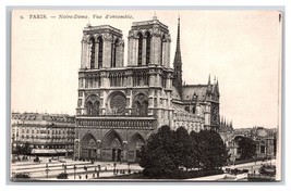Gothic Cathedral Notre Dame de Paris France UNP DB Postcard V23 - £2.10 GBP