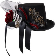  Top Hats with Goggle Halloween Hat 60cm Black 8 - £54.76 GBP