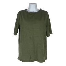 LOFT Outlet Women&#39;s Short Sleeved Green Blouse Size Medium - £19.86 GBP