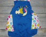 NEW Boutique Baby Girls Fish Ruffle Romper Jumpsuit Size 2T - £10.54 GBP