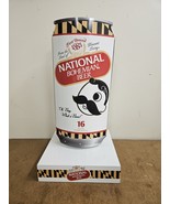 Very Rare National Bohemian Beer Rotating Metal Can Sign Display Natty Boh - $9,208.64 MXN
