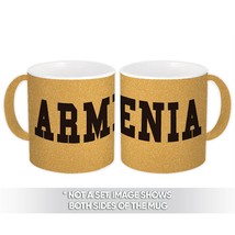 Armenia : Gift Mug Flag College Script Calligraphy Country Armenian Expat - £12.74 GBP