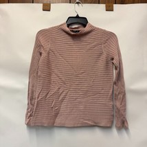 Eileen Fisher Womens Petite PP Light Pink Merino Wool Sweater NWT BB64 - £97.28 GBP