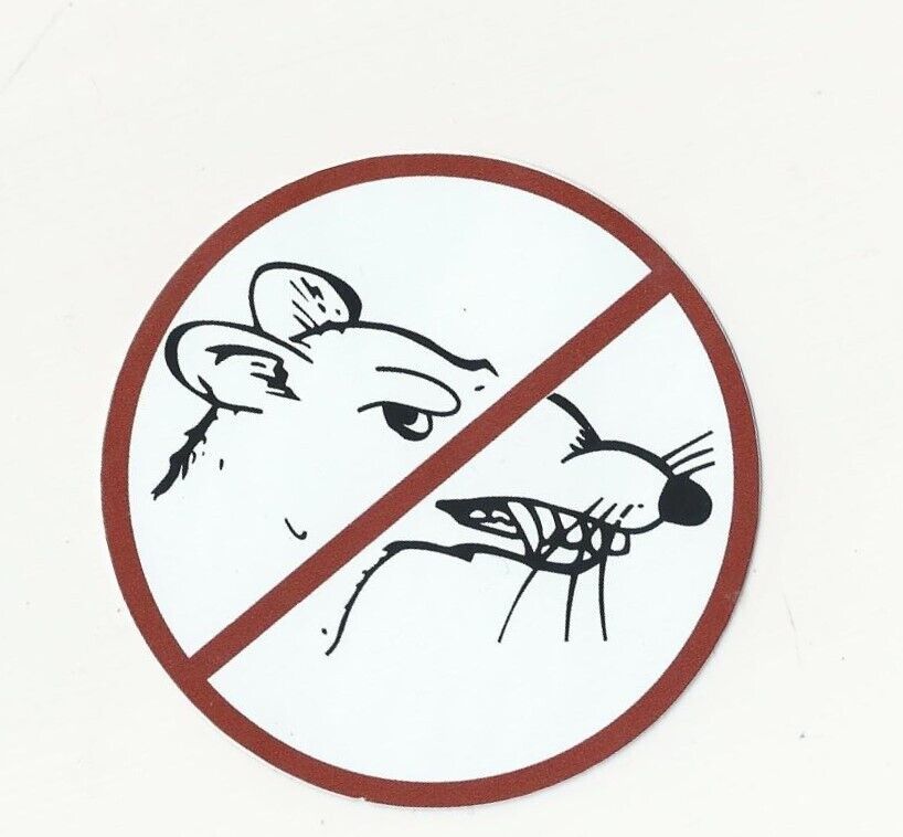 Classic Union Rat Sticker Ironworkers Pipefitters Boilermakers AFL CIO IBEW - $4.00