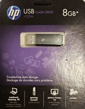 HP USB Flash Drive 8GB - Black - v125w - £14.93 GBP