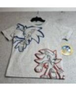 Sonic the Hedgehog Embroidered Graphic Kids T-Shirt by Freeze Size 6/7 B... - $19.99