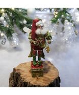 Mark Roberts Santa With Glasses Fairy Stocking Hanger Christmas Holiday EUC - €131,47 EUR
