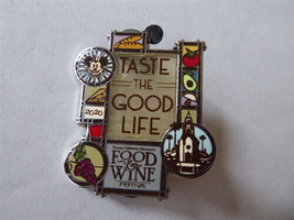 Disney Trading Pins 146056 DCA - Food and Wine Festival - Taste the Good Life - £10.94 GBP