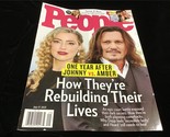 People Magazine July 17, 2023 One Year Later: Johnny &amp; Amber, Rebuilding... - $10.00