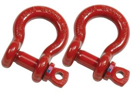 BILLET4X4 1/2 inch ATV Crosby-McKissick D-Shackles - 2 TON - North American Made - £39.58 GBP