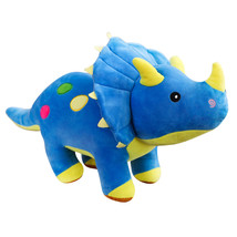 Giant Plush Soft Triceratops Stegosaurus Plush Toy Dinosaur Doll Stuffed Toy Kid - £58.30 GBP