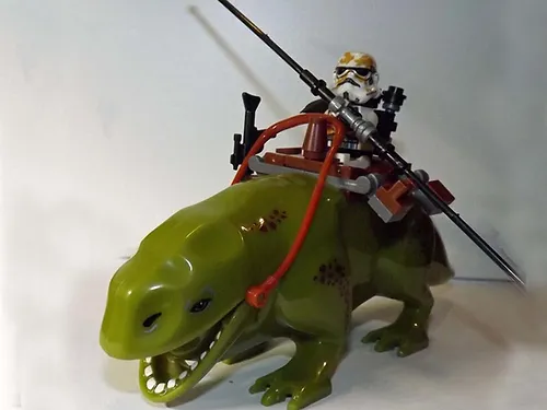 PAPBRIKS Stormtrooper &amp; Dewback Star Wars Minifigure Custome Rare Minifi... - €20,61 EUR