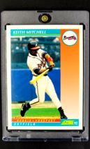 1992 Score #748 Keith Mitchell RC Rookie Prospect Atlanta Braves Baseball Card - £0.77 GBP