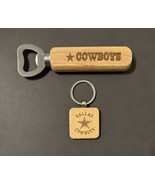 Dallas Cowboys Engraved Bottle Opener and Keychain - New! - $8.16 CAD