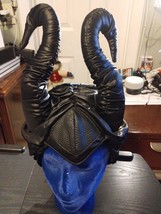 Maleficent Halloween Latex Hat Horns Evil Queen Headpiece Disney Cosplay - £16.36 GBP