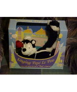 13&quot; Singing Animated Pepe Le Pew Plush Toy That&#39;s Amore W/Box Warner Bro... - $139.42 CAD