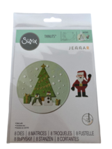 Sizzix Thinlits Dies Christmas Snowdome Snow Globe Penguin Holiday Card Making - £10.27 GBP