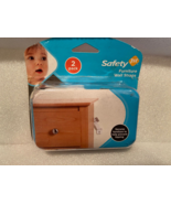 1 Safety 1st Furniture Wall Straps (2 Straps) *NEW/Bent Package* ppp1 - $189.87 MXN