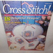 Cross Stitch Magazine Pattern 18 Delightful Designs 1993 Flowers Mothers... - $9.89