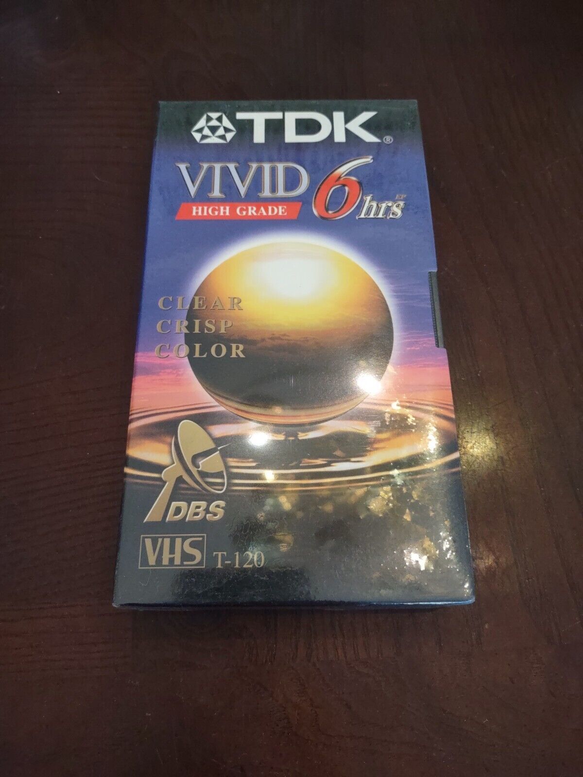 Primary image for VHS Blank Tape TDK E-HG T-120 Extra High Grade Video 6 Hour New Sealed
