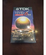 VHS Blank Tape TDK E-HG T-120 Extra High Grade Video 6 Hour New Sealed - €13,65 EUR