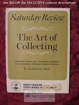 Saturday Review January 18 1964 Art Collecting Joseph Wood Krutch Frank Jennings - £6.90 GBP