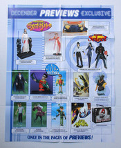 Previews Toys POSTER: Alfred E Neuman Robin/Green Arrow,X-Men Storm,Cry For Dawn - £16.83 GBP