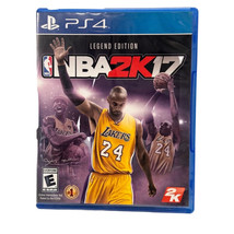 NBA 2K17 Basketball Legend Edition Playstation 4 video game LAKERS Kobe Bryant - $19.80