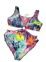 Tropical Butterfly Print Sexy Bodysuit, Ashley Stewart, Plus Size 22-24 - $39.99