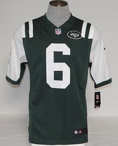 Nike NFL New York Jets Sanchez 6 Green Short Sleeve Football Jersey Men&#39;s NWT - £137.47 GBP