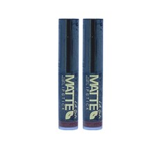 L.A. Girl Matte Flat Velvet Lipstick Bite Me (Pack of 2) - £10.34 GBP