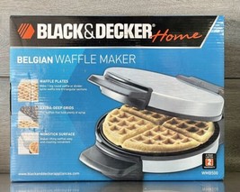 Black And Decker - Traditional Belgian Waffle Maker - WMB500 - £17.57 GBP