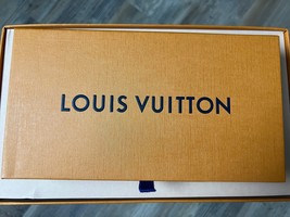Louis Vuitton Orange Box 9.75&quot;x5.25&quot;x1.75&quot; Empty Box - $492.81 MXN