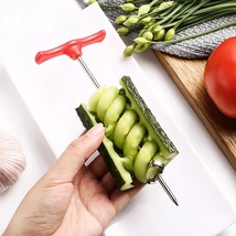 Manual Vegetable Spiral Knife Carving Tool - £12.87 GBP