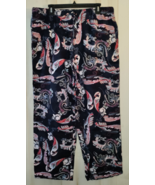 NEW WOMENS LIZ Claiborne PAISLEY PRINT SUPER SOFT FLANNEL PAJAMA PANT  S... - $36.85 CAD