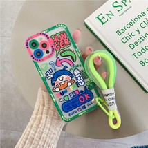 Cute Colorful Flowers Smile Graffiti label Tide Soft Case for iphone 14 13 Pro M - £5.84 GBP