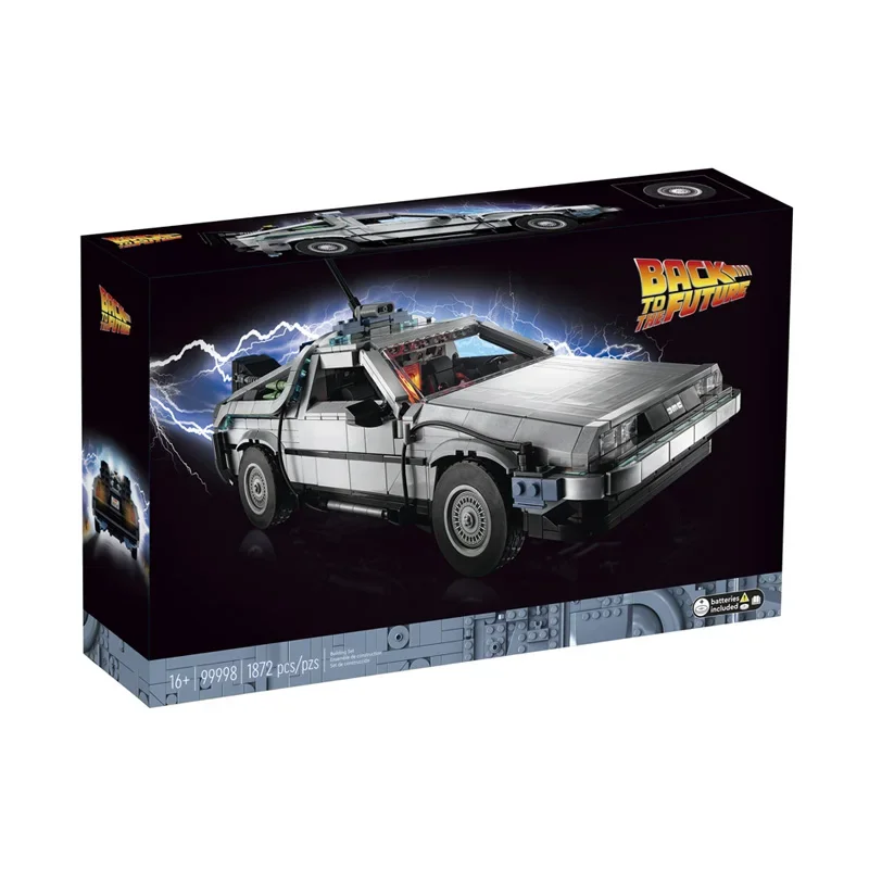 IN STOCK Back to the Future Time Machine Concept Car Building Blocks Fit 10300 - £13.53 GBP+