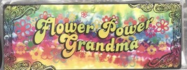Flower Power Grandma tin sign - £9.50 GBP