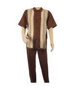 Men Silversilk 2pc Walking Leisure Matching Suit Italian Woven Knits 710... - €129,86 EUR Men Silversilk 2pc Walking Leisure Matching Suit Italian Woven Knits 710... - €129,86 EUR